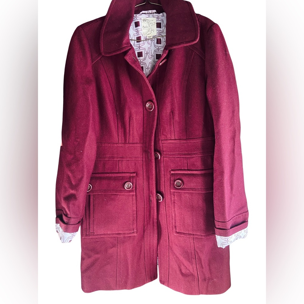 Women's Anthropologie Tulle Coat - Picture 2 of 6